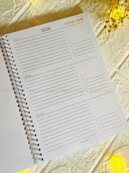 Blooming Year Planner