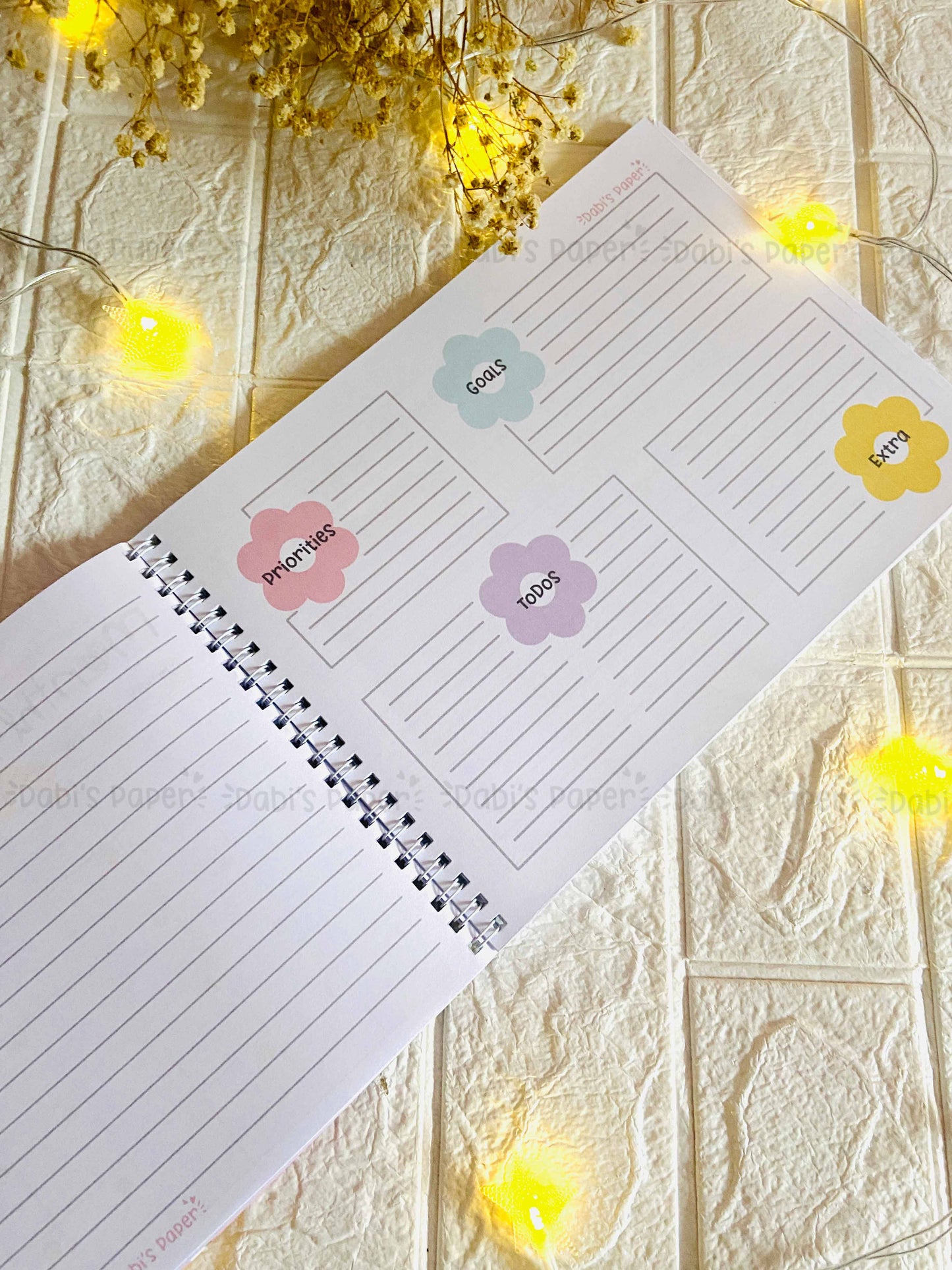 Blooming Monthly Planner