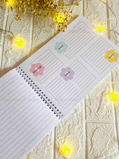 Blooming Monthly Planner
