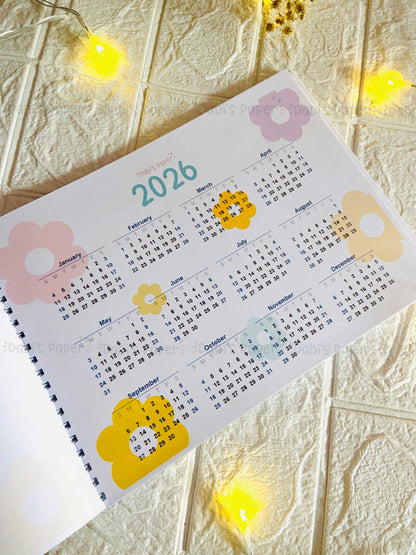 Blooming Monthly Planner