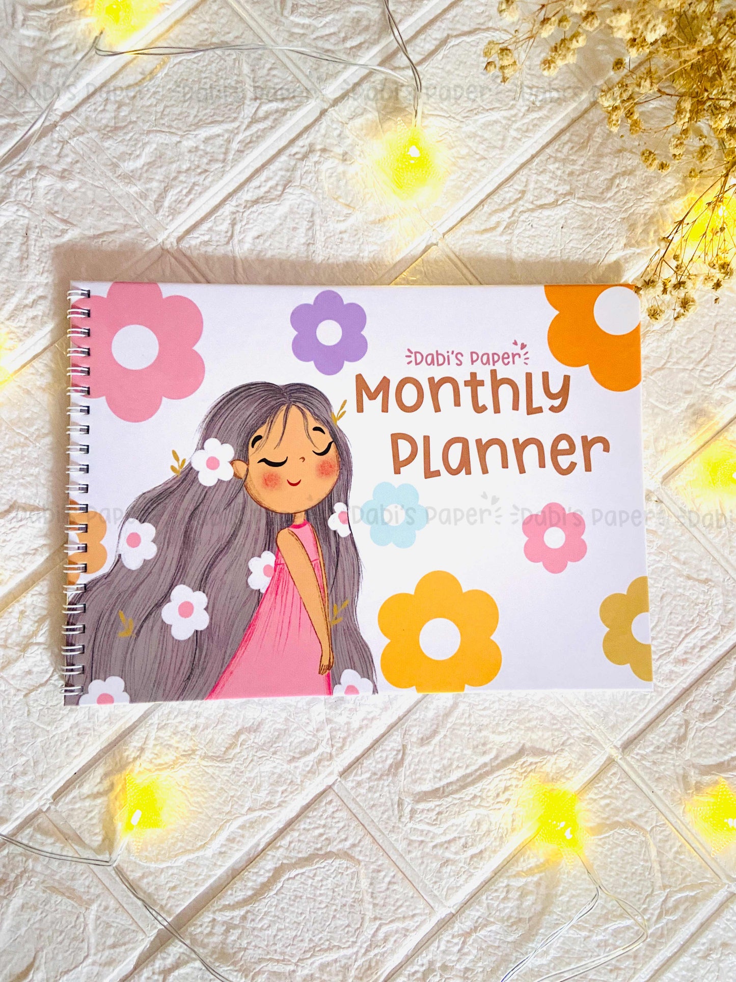 Blooming Monthly Planner