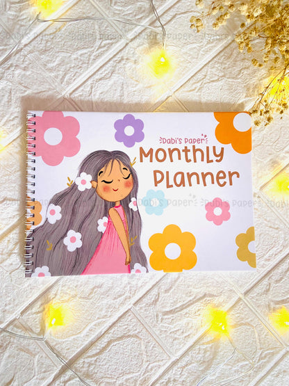 Blooming Monthly Planner