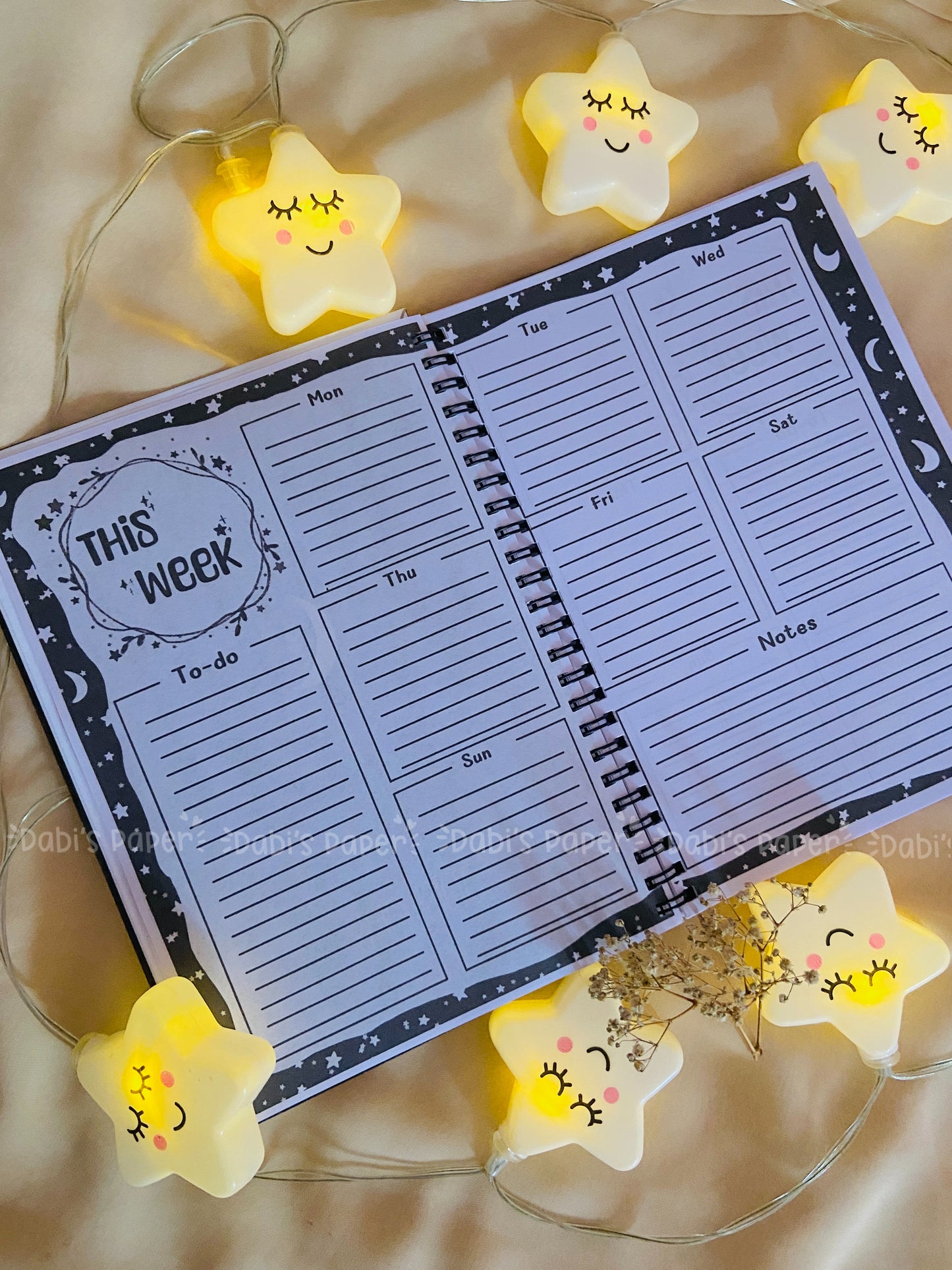 Lunar Weekly Planner